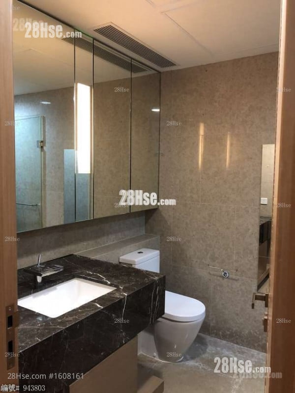 浴室: 云顶峰 租盘 开放式间隔 313 平方尺