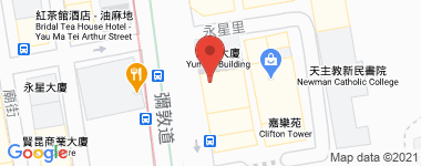 彌敦道466號 清靜民居, 無任何娛樂場所, 出入安全方便 前座 高層 物業地址