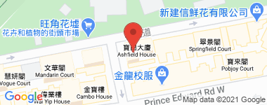 寶田大廈 1座 低層 C室 物業地址