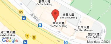 富裕大厦 低层 (1-10/25楼) F室 物业地址