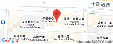 興泰大廈 高層 (12-21/21樓) A室 物業地址