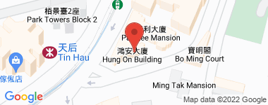 鴻安大廈 低層 物業地址
