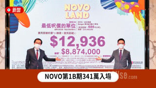 NOVO Phase 1B 3.41 million admissions