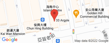 旺角服務式住宅 8072 中層 物業地址