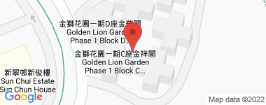 金獅花園 2期 第二期 金福閣(E座) 高層 8室 物業地址