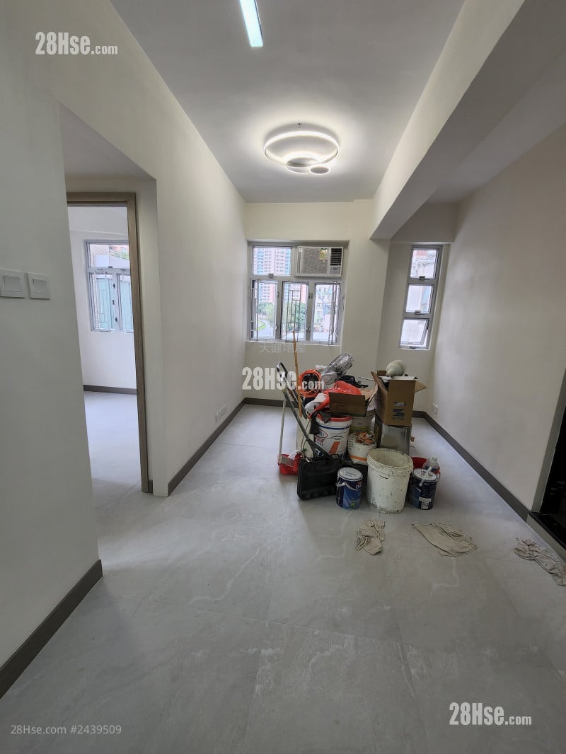 大利楼 租盘 2 房 , 1 浴室 385 平方尺