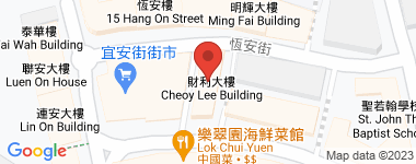 財利大樓 低層 E室 物業地址