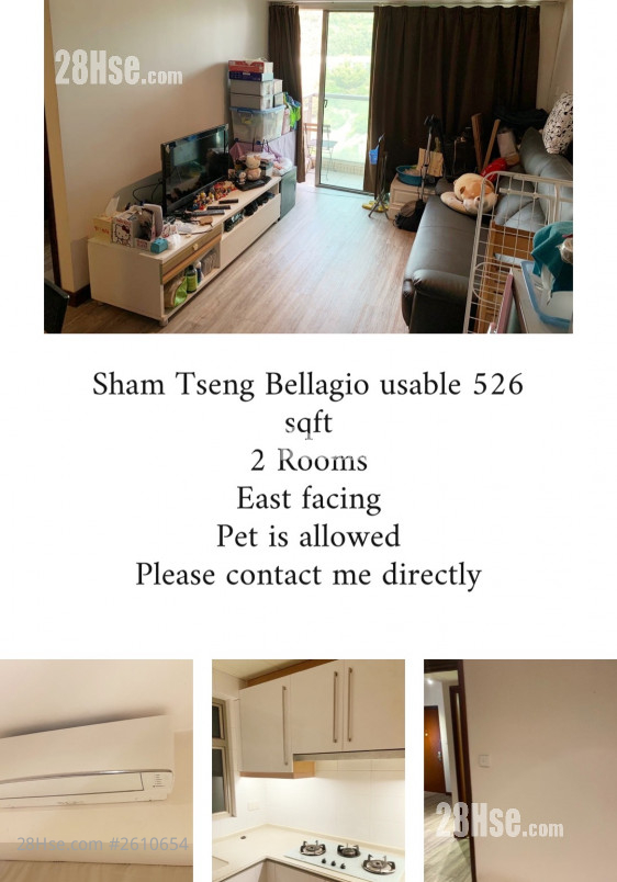 碧堤半島 租盤 2 房 , 1 浴室 526 平方呎