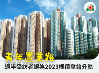 Difficulty in Buying Homes for Young People To help young people buy homes, Our Hong Kong Foundation advocates for second-hand market to be opened up