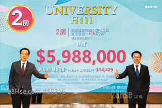 University Hill to sell for 7 per cent less than Silicon Hill, at HK$16,200 per square feet 	SHKP to launch sales next week at the earliest 