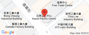 日昇亞太中心 中層 物業地址
