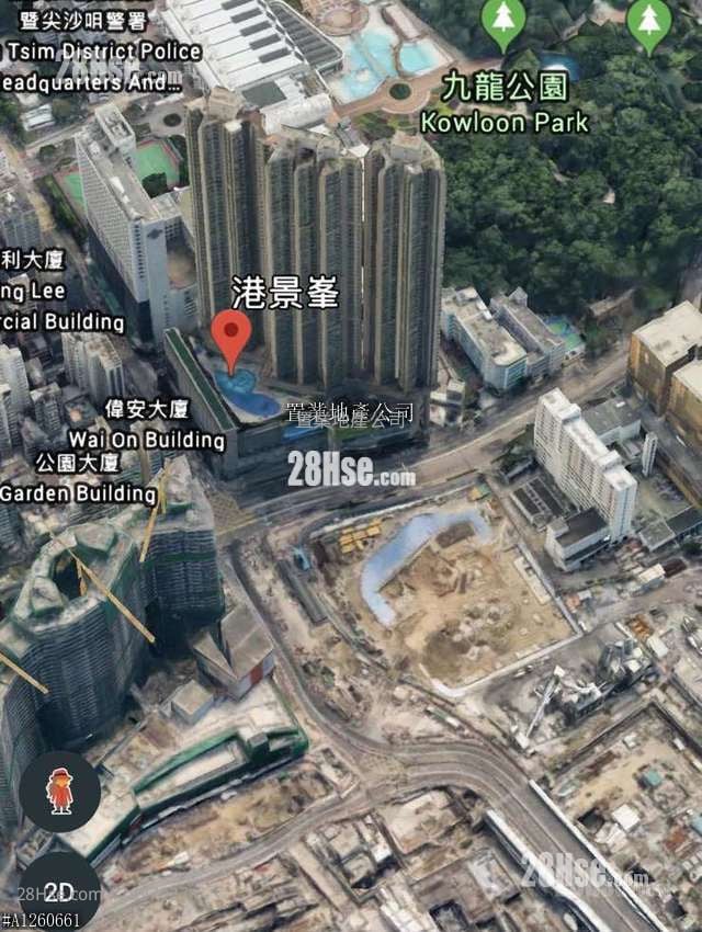 港景峰 租盘 2 房 , 1 浴室 543 平方尺