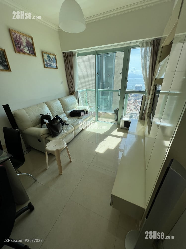 港景峰 租盘 2 房 , 1 浴室 543 平方尺