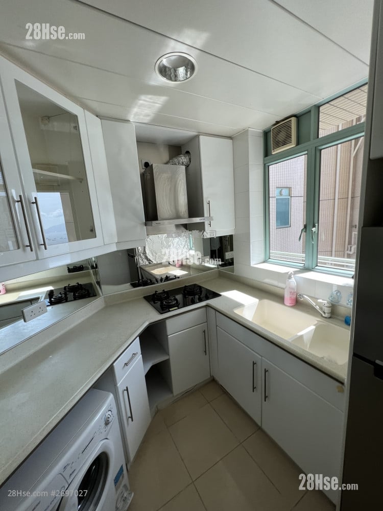 港景峰 租盘 2 房 , 1 浴室 543 平方尺