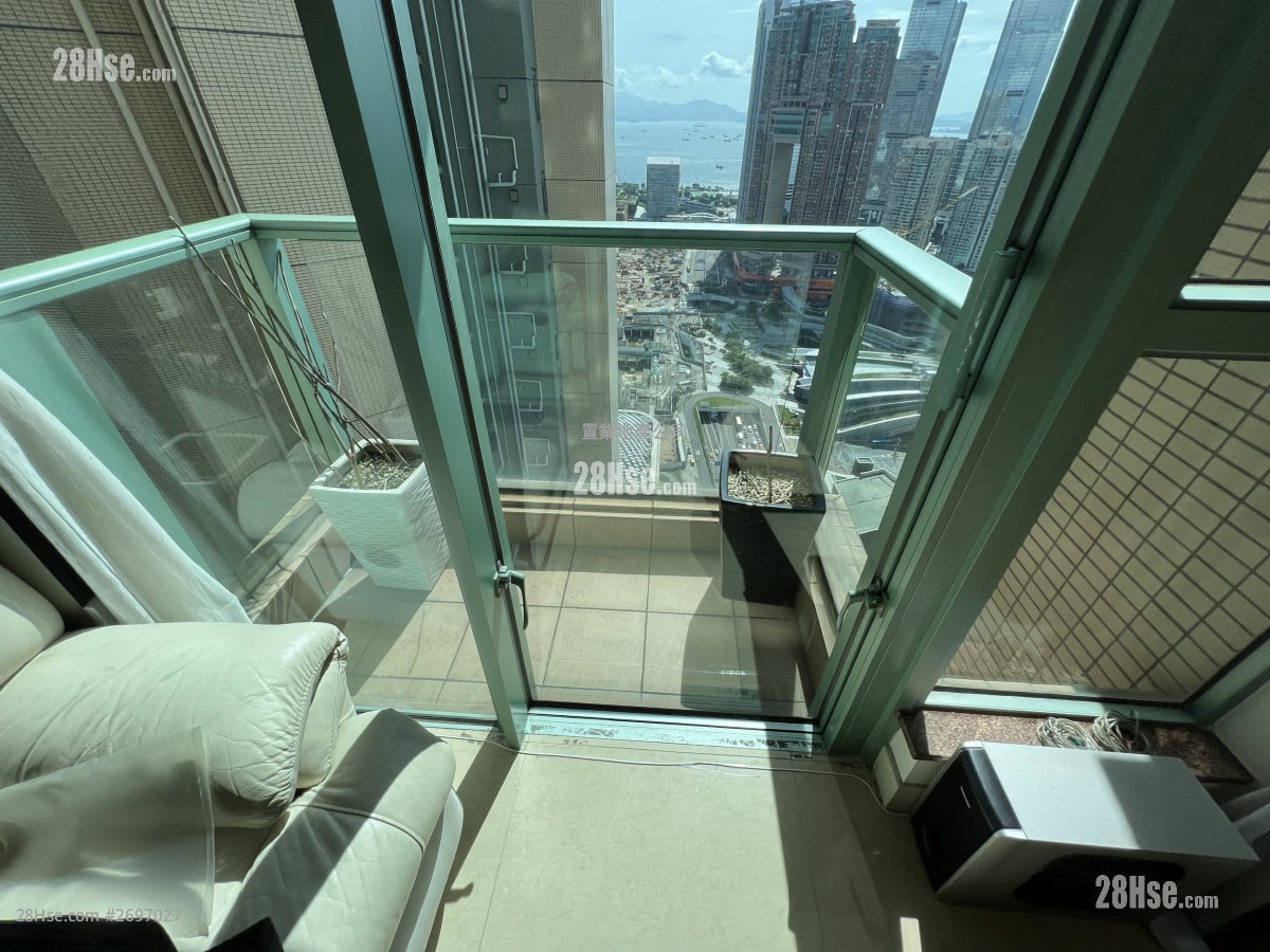 港景峰 租盘 2 房 , 1 浴室 543 平方尺