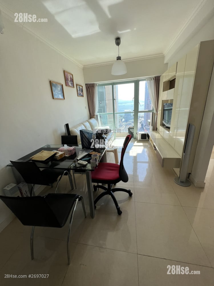 港景峰 租盘 2 房 , 1 浴室 543 平方尺