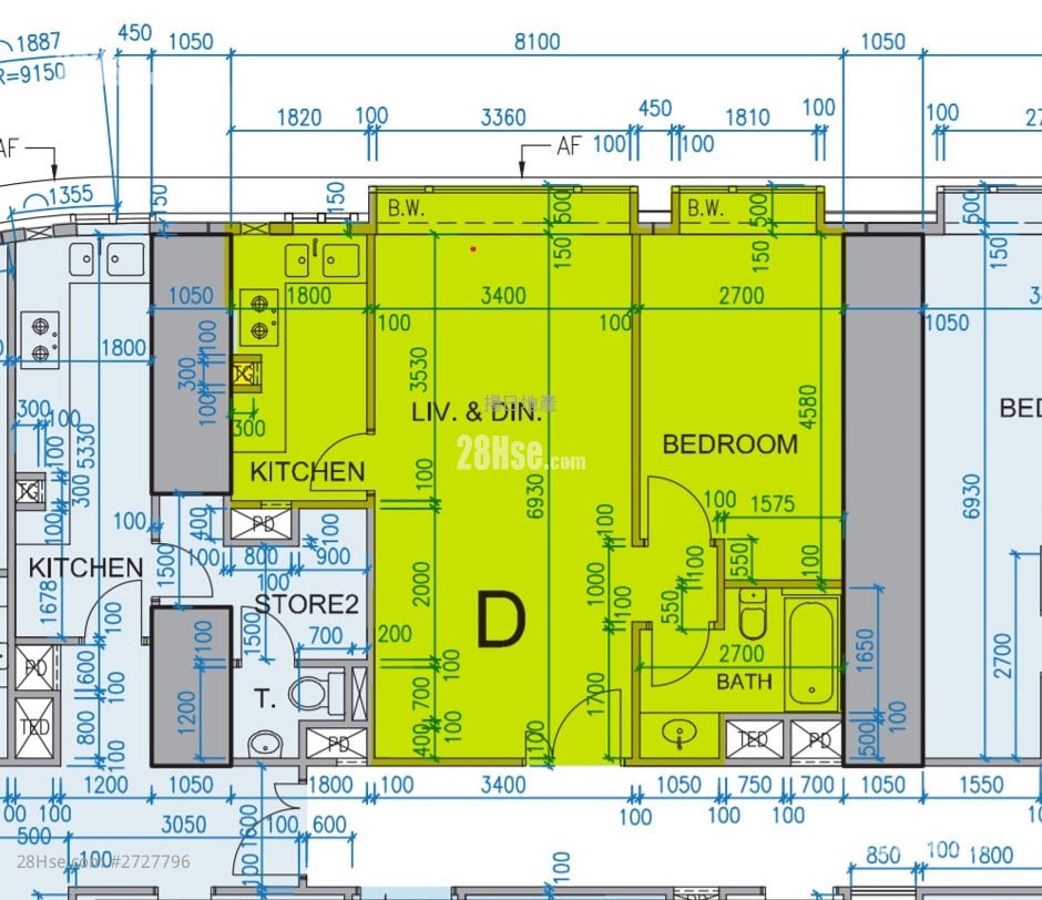 The Masterpiece Rental 1 Bedroom , 1 Bathroom 604 ft²