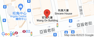 宏安大廈 中層 3室 物業地址