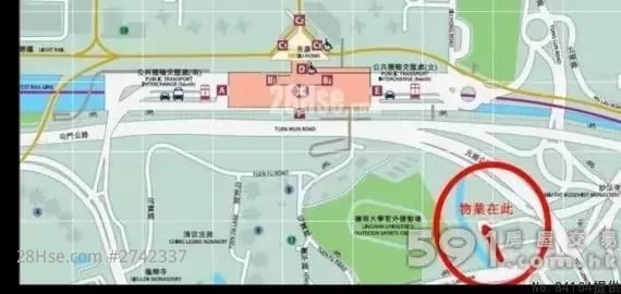 富泰BBQ场第一个隧道口 租盘 开放式间隔 , 1 浴室 170 平方尺