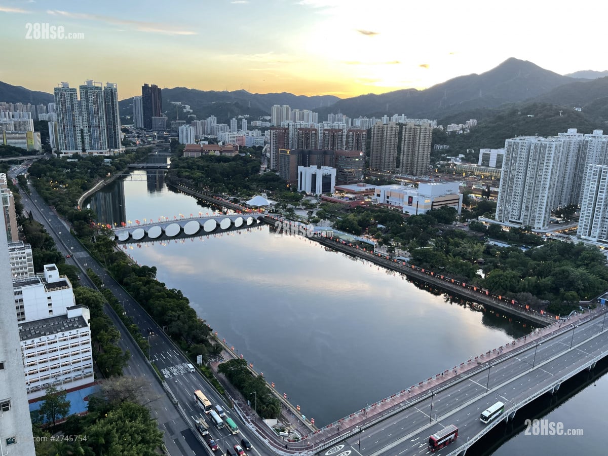 實景(夜幕低垂,華燈初上)