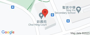 彩興苑 B座 中層 4室 物業地址