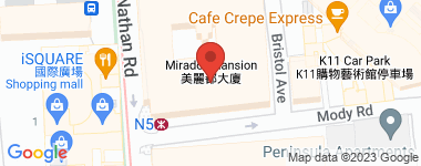 美麗都大廈 A座 低層 物業地址