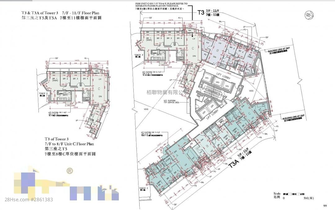 Grand Austin 售盘 3 房 , 3 浴室 1,228 平方尺