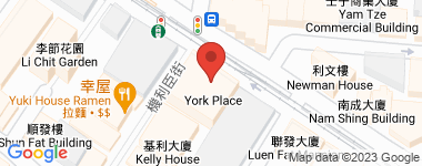 York Place YORK PLACE 高層 B室 物業地址