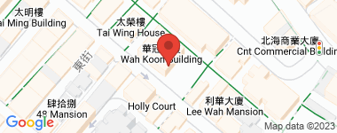 華冠大廈 低層 H室 物業地址
