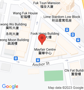 Mayfair Centre Map