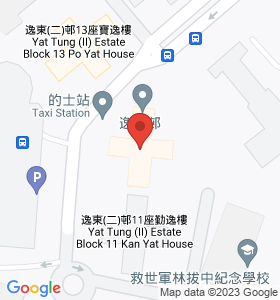 逸東二邨 地圖