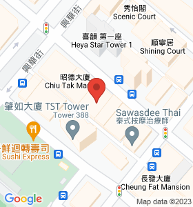 中銀青山道大樓 地圖