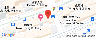 百玲大廈 地圖