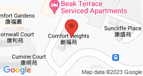 Comfort Heights Map