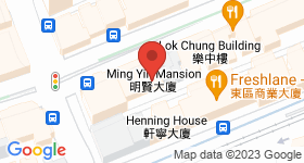 Ming Yin Apartments Map