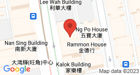 Kwong On Bank Mongkok Branch Building Map