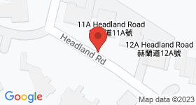 11-12B Headland Road Map