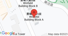 雲暉大廈 翻新發售部份(A、B座) 地圖