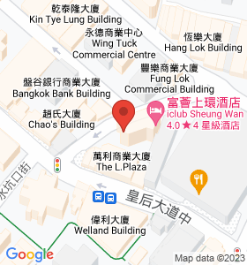 文咸東街142-146號 地圖