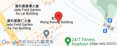 Wang Kwong Building Map