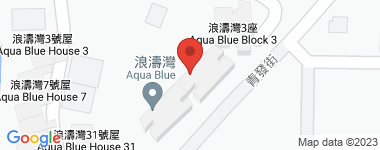 Aqua Blue Whole Block, House Address
