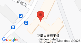 觀塘花園大廈 地圖