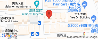 渣菲大廈 520 中層 物業地址