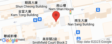 Luen Yau Apartments Map