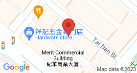 255 Tai Nan Street Map
