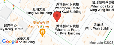 黃埔新村 安富樓(T座) 高層 6室 物業地址
