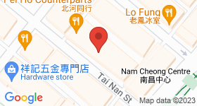  268 Tai Nan Street Map