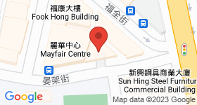 富荟旺角酒店 地图