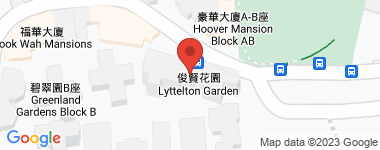 俊賢花園 2座 高層 B室 物業地址