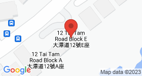 Tai Tam Road 12-16 Map